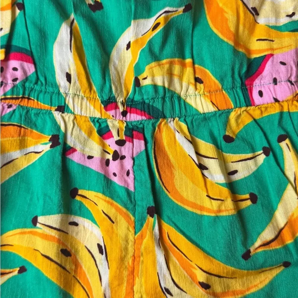 Old Navy Summer Seasonal Toddler Beach Tropical Printed Romper Sz 3T NWT